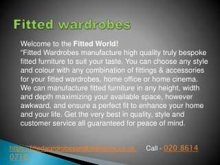 built in wardrobes in london