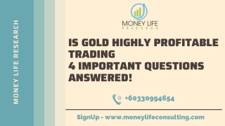 Is Gold Highly Profitable Trading - 4 Important Questions Answered! (1)