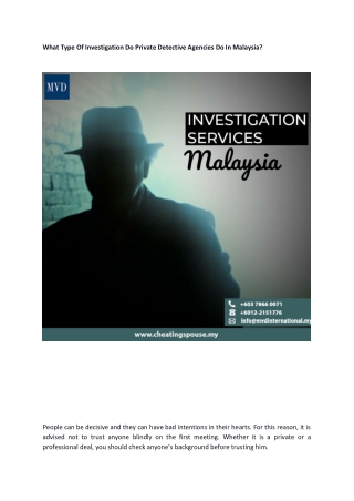 What Type Of Investigation Do Private Detective Agencies Do In Malaysia-converted