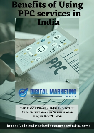 Benefits of Using  PPC services in India