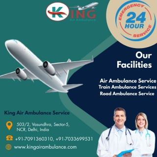 King Air Ambulance Service in Jamshedpur- Ready For Safest Aviation