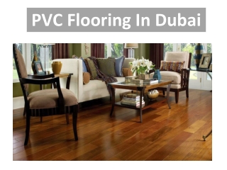 PVC Flooring In Dubai
