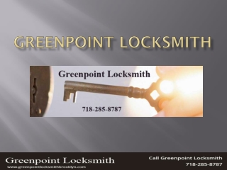 greenpoint locksmith