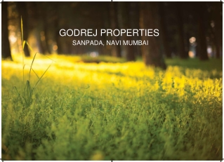 Godrej Sanpada Navi Mumbai Brochure - A Life Lived Beautifully