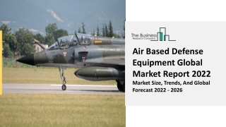 Air Based Defense Equipment Global Market Analysis, Scope, Industry Outlook 2031