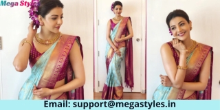 Buy Sarees Online At MegaStyles