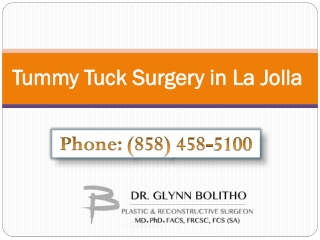 Tummy Tuck Surgery in La Jolla