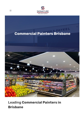 Commercial Painters Brisbane