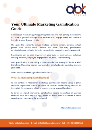 Your Ultimate Marketing Gamification Guide What gamification in marketing and how to best utilize it in 2022