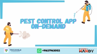 Pest Control App On-Demand
