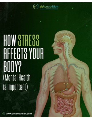 How stress affects your body - Detonutrition