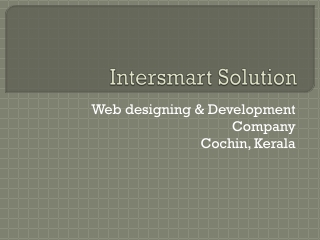 Web designing company in cochin