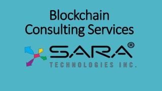 Blockchain Consulting Services