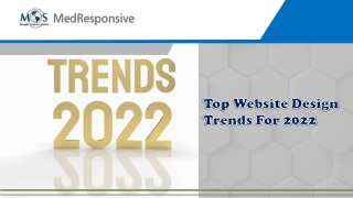 Top Website Design Trends For 2022
