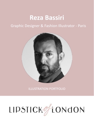 Reza Bassiri - Graphic Designer & Fashion Illustrator - Paris