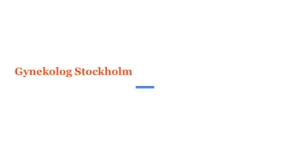 KÄNN DIG VÄLKOMMEN PÅ GYNEKOLOG ELIVA CLINIC STOCKHOLM.