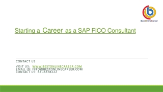 SAP FICO Overview PPT | Best SAP FICO Online Training | SAP Fico Classes