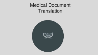 Medical Document Translation