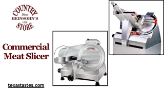 Buy High-Quality Commercial Meat Slicers with one year Warranty