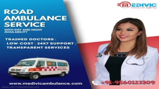 Avail Ambulance Services in Patna and Varanasi by Medivic