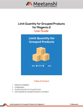 Magento 2 Limit Quantity for Grouped Products