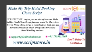 Readymade Make MyTrip Hotel Booking Script - SCRIPTSTORE.IN