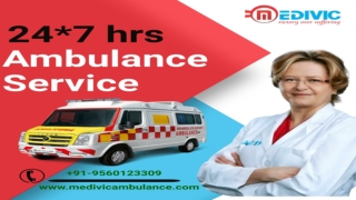 Book Medivic Ambulance Services in Kolkata and Delhi at an Economical Charge