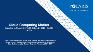 Cloud Computing Market | PMR