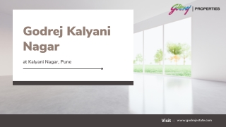 Godrej Kalyani Nagar At Pune | Home is where the amenities are