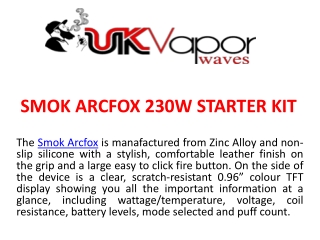 SMOK ARCFOX 230W STARTER KIT