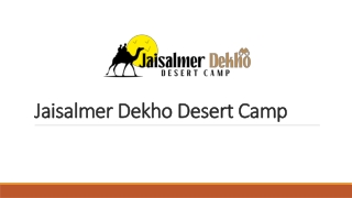 Desert Safari Jaisalmer