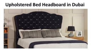 Leather Headboard in Dubai
