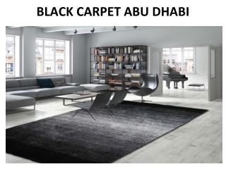 BLACK CARPET ABU DHABI