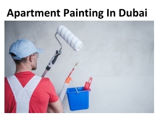 Apartment Painting In Dubai
