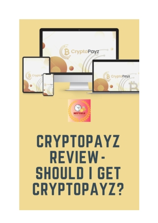 CryptoPayz Review - Should I Get CryptoPayz_