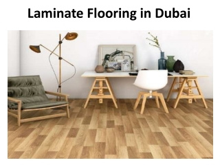 Laminate Flooring in Dubai