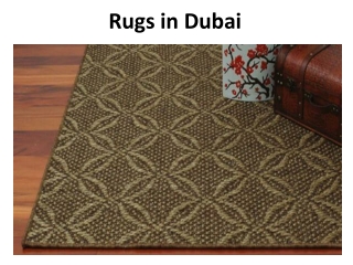 Rugs in Dubai