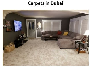 Carpets in Dubai
