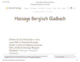 Massage Bergisch Gladbach parlor | Namaste Massage