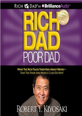 Mobi online Rich Dad Poor Dad: What the Rich Teach Their Kids About Money - That the Poor and Middle Class Do Not! books