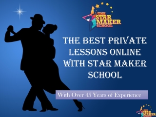Find Best Private Lessons Online  Star Maker School