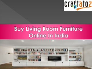 Buy Living Room Furniture Online In India