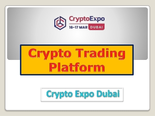 Crypto Trading Platform