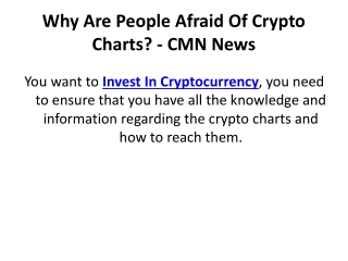Why Are People Afraid Of Crypto Charts
