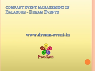 company event management in Balasore - Dream Events