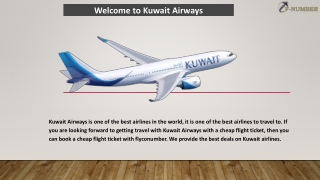 Amazing Deals on Kuwait Airlines Flights  1-866-579-8033