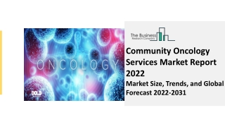 Community Oncology Services Market