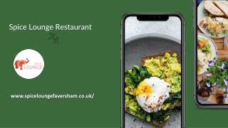 Spice Lounge | Are you hungry on Preston Street? Visit the Spice Lounge Restaur