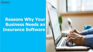 Reasons Why Your Business Needs an Insurance Software