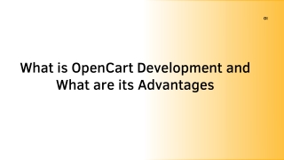 What is OpenCart Development and What are its Advantages